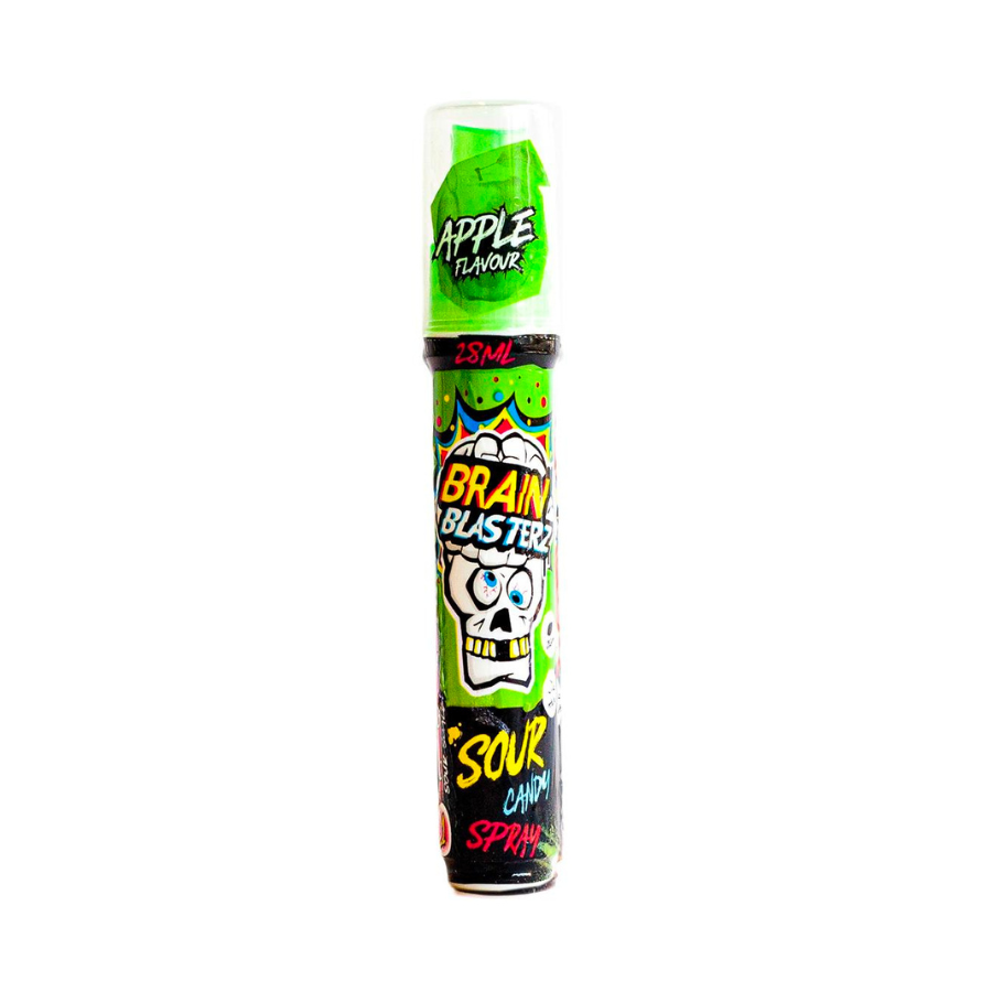 Brain Blasterz Sour Candy Spray Apple (28ml) | Vegetarian | Candy Spra ...